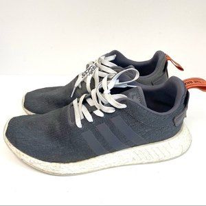 Adidas NMD R2 Men's Grey Harvest Sneakers Running Shoes Size 11